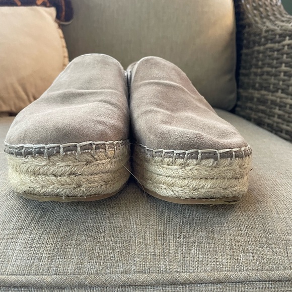 Sam Edelman Carrin suede platform espadrilles size 9 - Picture 6 of 7